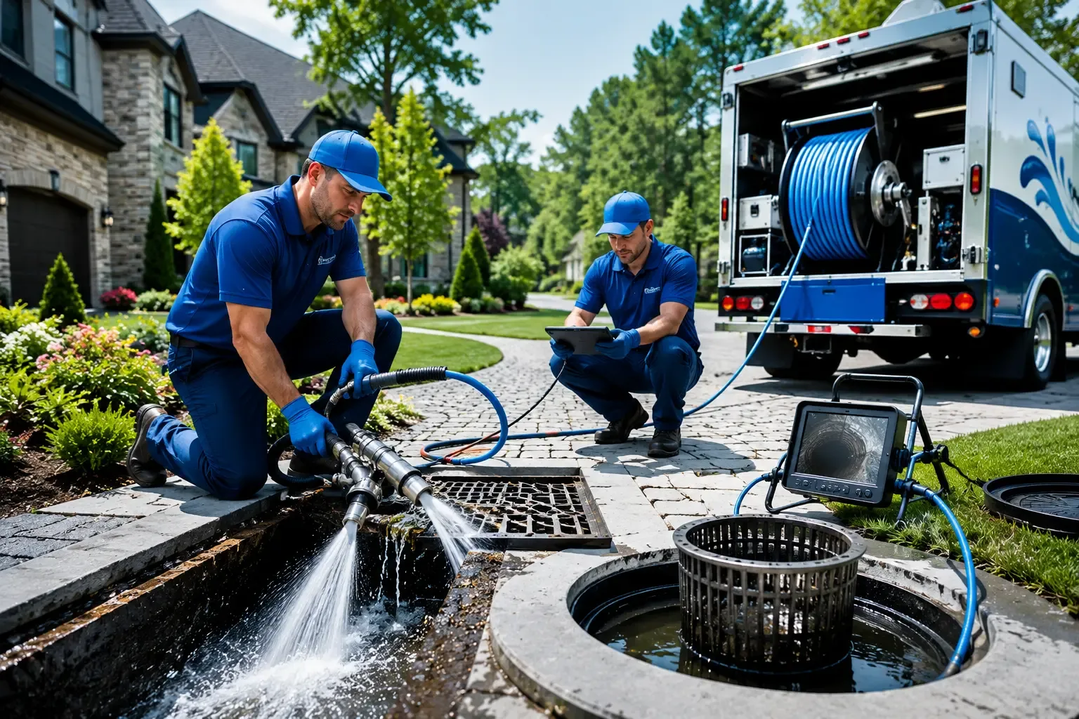 Local outdoor drain cleaning professionals in La Salle, TX