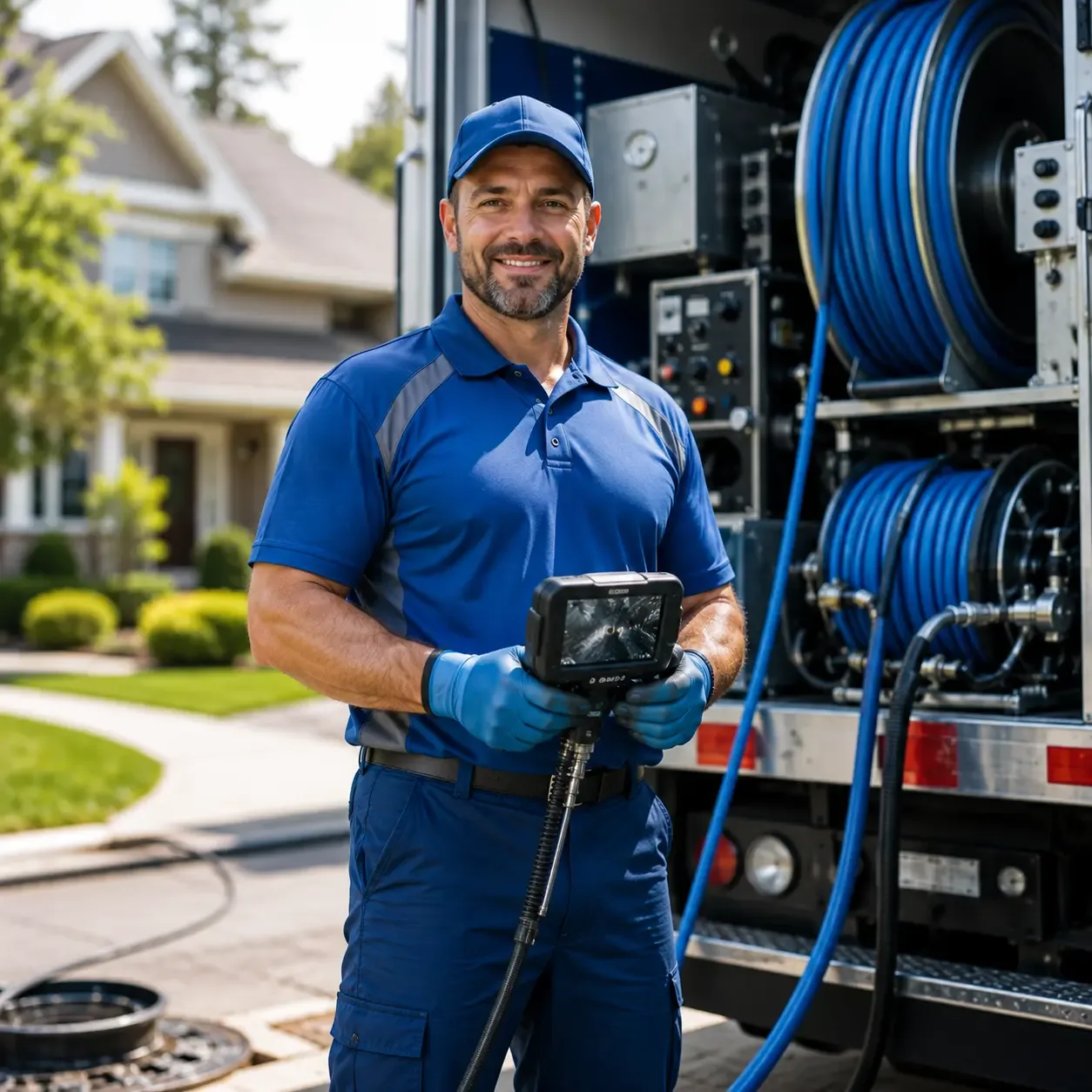 Local outdoor drain cleaning specialists in La Salle, TX